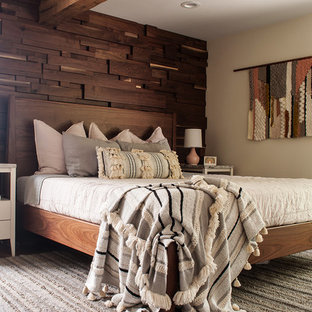 Modern Bohemian Bedroom and Bathroom