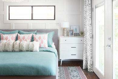 Inspiration for a transitional bedroom remodel in Sacramento