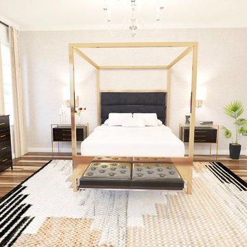 Modern Chic Master Bedroom Suite