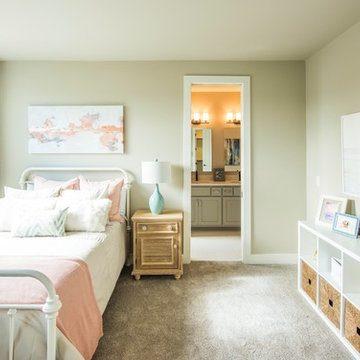 Modern Cottage Teen Girls Room
