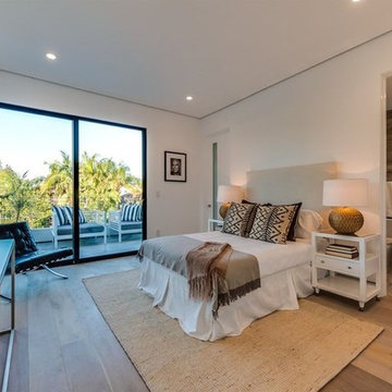 modern design in Woodruff LA bedroom