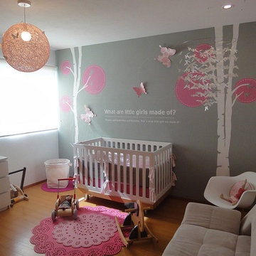 Modern Girl Nursery