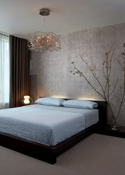 Contemporary Bedroom by Mia Rao Design