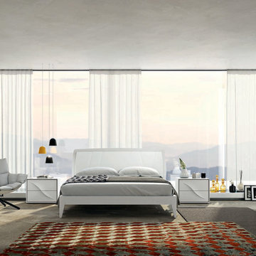 Modern Platform Bed Lapis by SPAR, Italy - $2,575.00