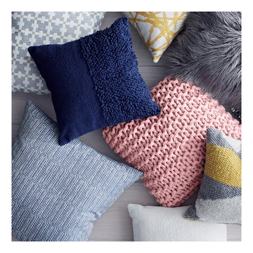 Modern Texture & Print Throw Pillows Collection - Project62