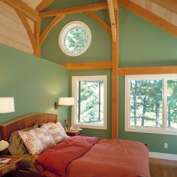 Modern Timber Frame in Massachussets