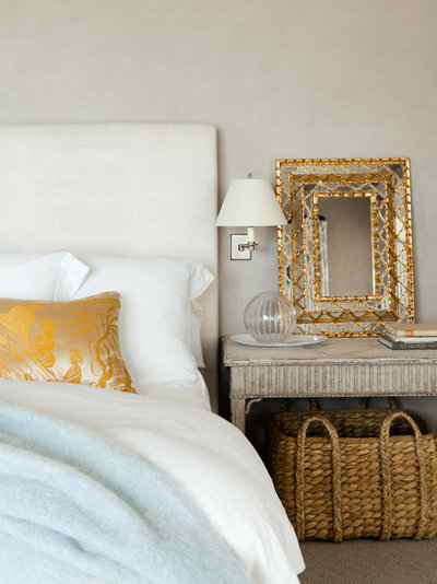 Mediterranean Bedroom by M. Elle Design