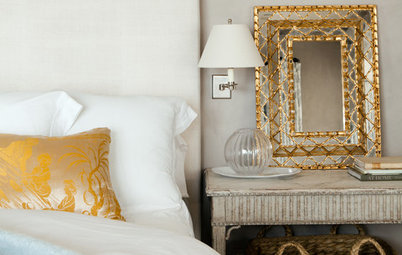 Restful Bedroom Designs Strike Gold