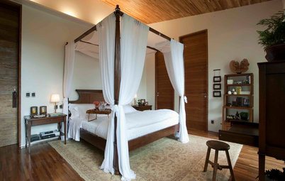 How to Style a Four-Poster Bed