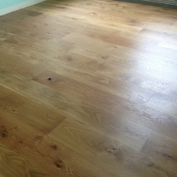 Montauk 7" Character Grade White Oak installed and finished with WOCA Natural