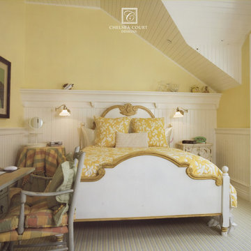Monte Sereno Hamptons Inspired Residence Bedroom