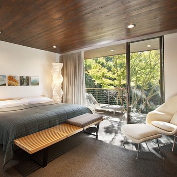 Montecito Midcentury Master Bedroom
