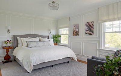Master Bedroom Goes Light and Classic