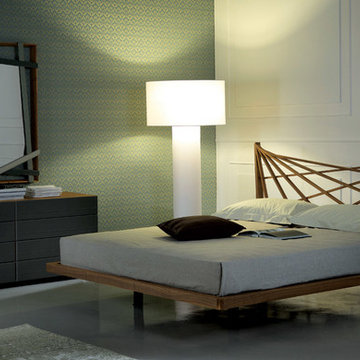 Morgan Wooden Bed by Cattelan Italia