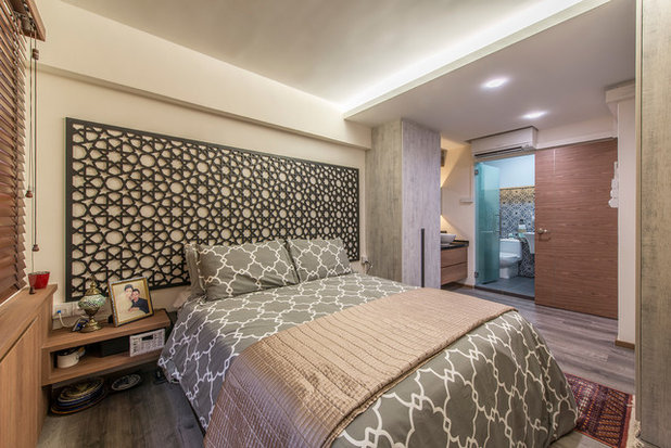 Mediterranean Bedroom by Ace Space Design