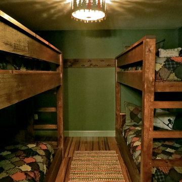Mount Washington Rustic Ski Condo Renovation