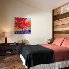 Rustic Bedroom by Mindful Designs, Inc.