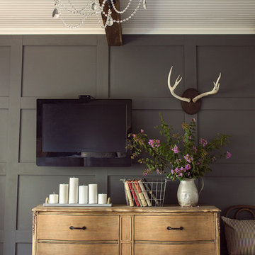 Mountain Farmhouse Master Bedroom