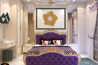 Mr. Amit Ghosh’s English Royal Theme Master Bedroom | Kolkata | CDI
