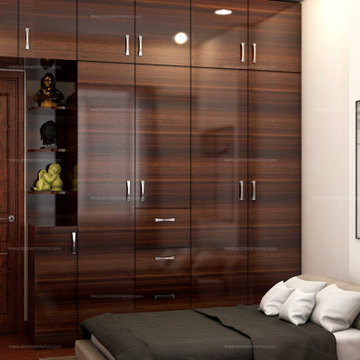 Mr.Bala, 2BHK Apartment interior design | Ocean Chlorophyll, Porur, Chennai