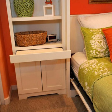 Murphy Wall Bed With Custom Side Cabinets