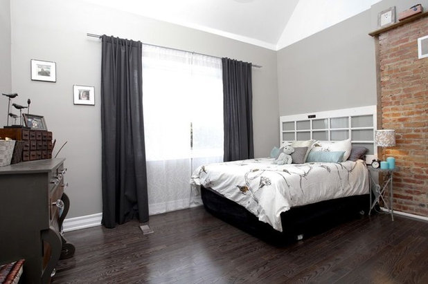 Eclectic Bedroom by Realty Queen Toronto