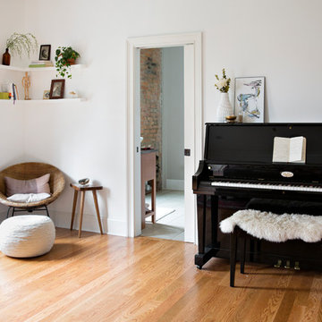 My Houzz: A 1915 Nashville Craftsman for Making Music and Art