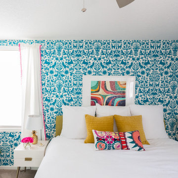 My Houzz: A Burst of Happy Colors in a Lakeside Missouri Home