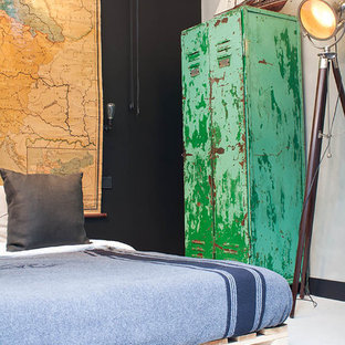 My Houzz: A Garage transformed into a boy's dream pad