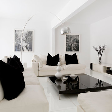 My Houzz: All Right With All-White in a Modern New Jersey Home