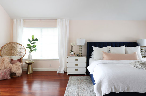 Transitional Bedroom by Kristin Laing