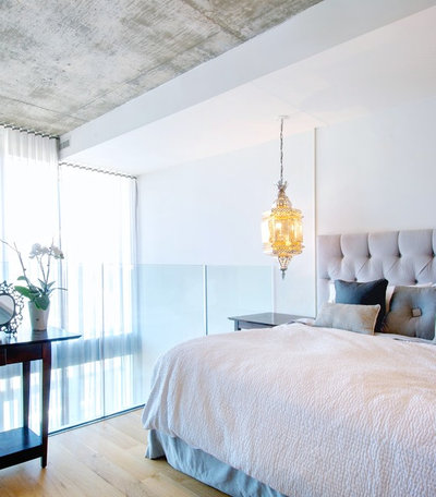 Contemporary Bedroom by Andrew Snow Photography