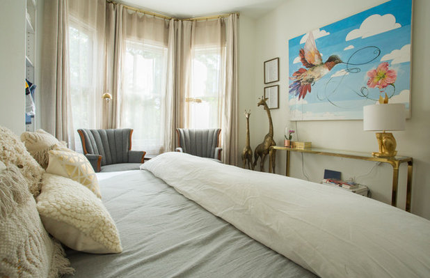 Eclectic Bedroom by Le Klein