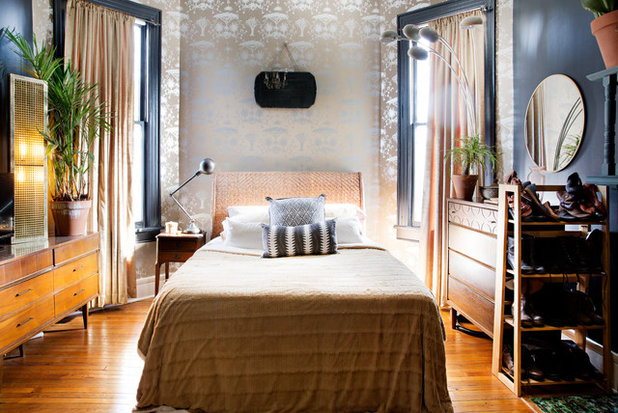 Eclectic Bedroom by Caroline Sharpnack