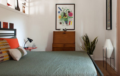 My Houzz: Hip Midcentury Style for a Mom's Backyard Cottage