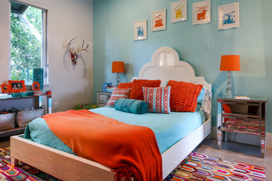 Mountain style bedroom photo in Austin
