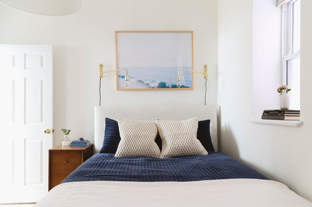 Beach Style Bedroom by Rachel Loewen Photography