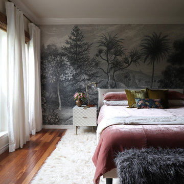 My Houzz: Moody Wall Treatments and Eclectic Style in Austin