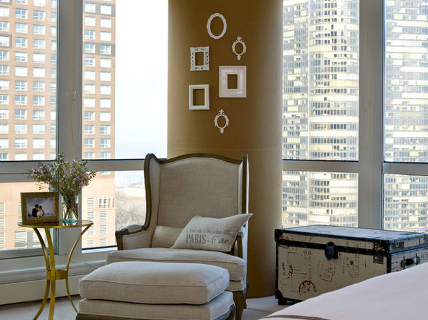 Transitional Bedroom My Houzz: Parisian Flair in Chicago