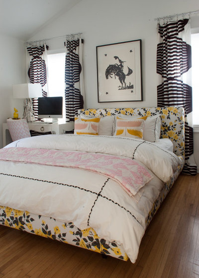 Contemporary Bedroom by Angela Flournoy