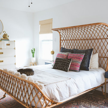 My Houzz: Sweet Pink Touches and Colorful Boho Style in Austin
