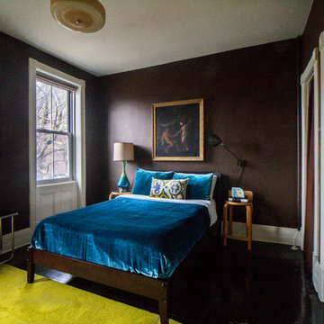 My Houzz: Vibrant Victorian Row House With Midcentury Style