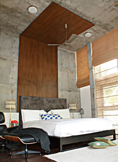 Contemporary Bedroom by Roshna Chandran