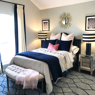 Nautical Glam Guest Room