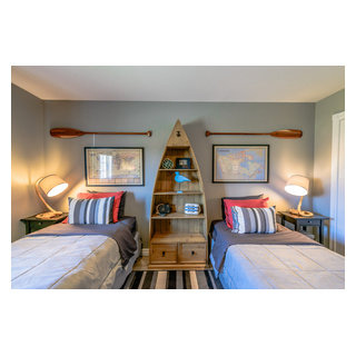 Nautical Kids Bedroom - Beach Style - Bedroom - Toronto - by Workman  Photography