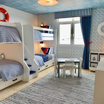 Nautical Theme Kids Bedroom