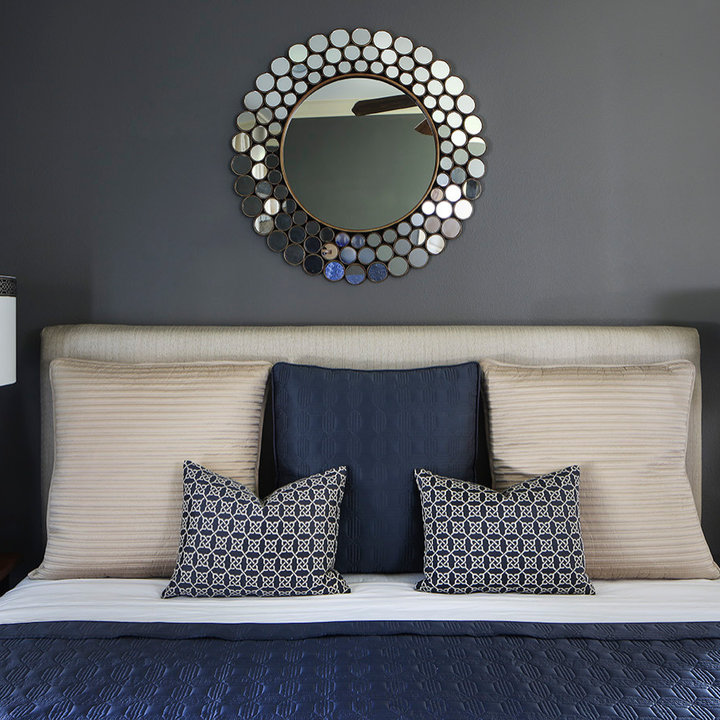 Navy Gold Bedroom Ideas And Photos & Ideas Houzz