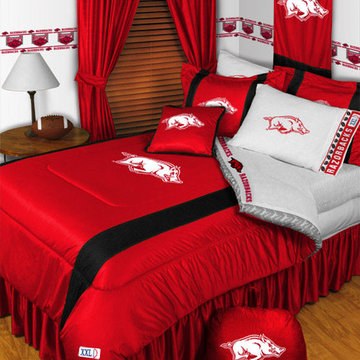 NCAA Arkansas Razorbacks Bedding and Room Decorations