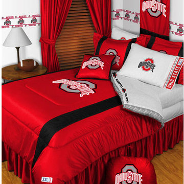 NCAA Ohio State Buckeyes Bedding and Room Decorations
