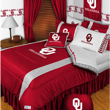 NCAA Oklahoma Sooners Bedding and Room Decorations